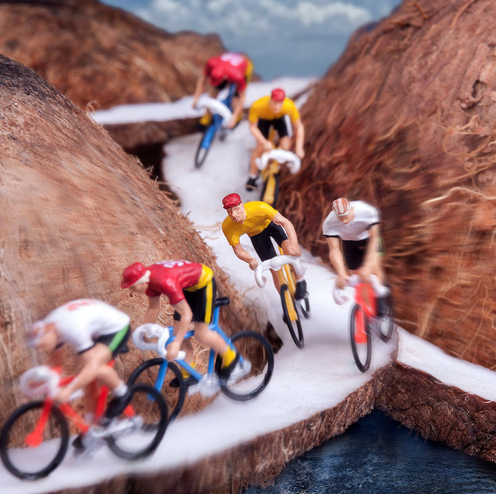 微距攝影的食物和人偶，每個都是不同的故事--置頂表情